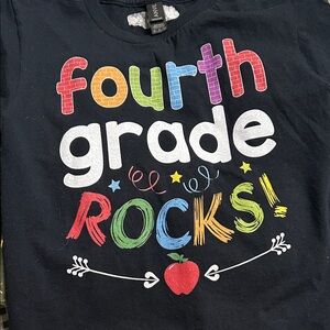 Fourth Grade Rocks SS Tee & Skirt Set